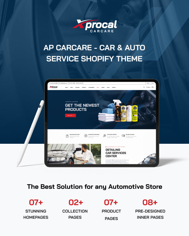 Ap Carcare - Car & Auto Service Shopify Theme