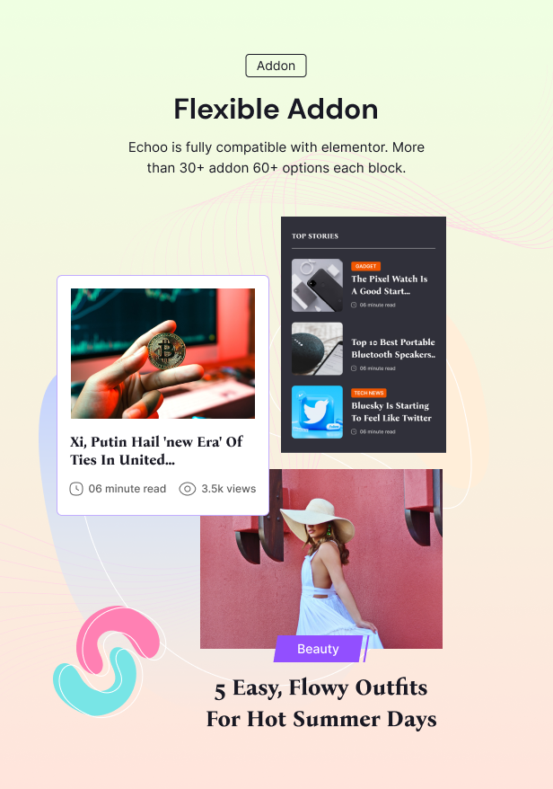 Echoo - News Magazine WordPress Theme + RTL - 6