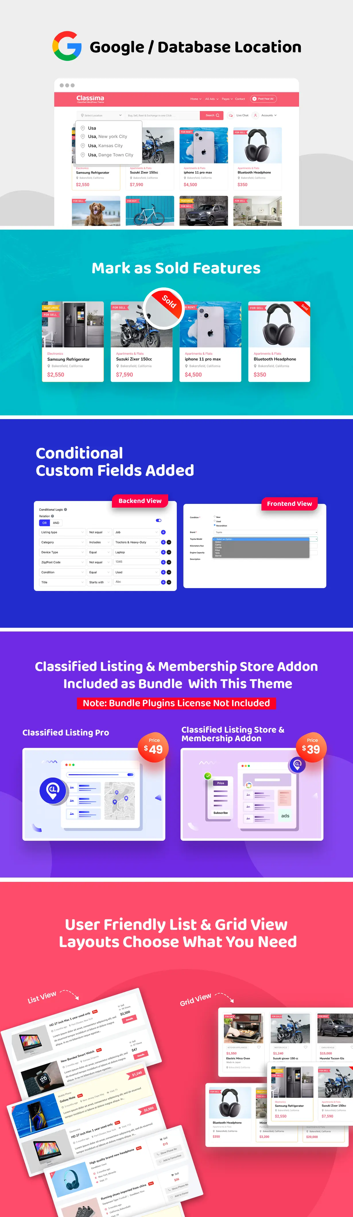 Classified ads WordPress Theme