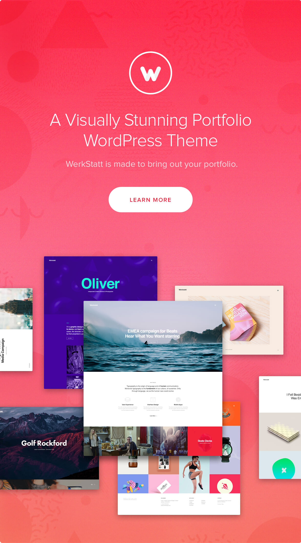 Creative Portfolio WordPress Theme