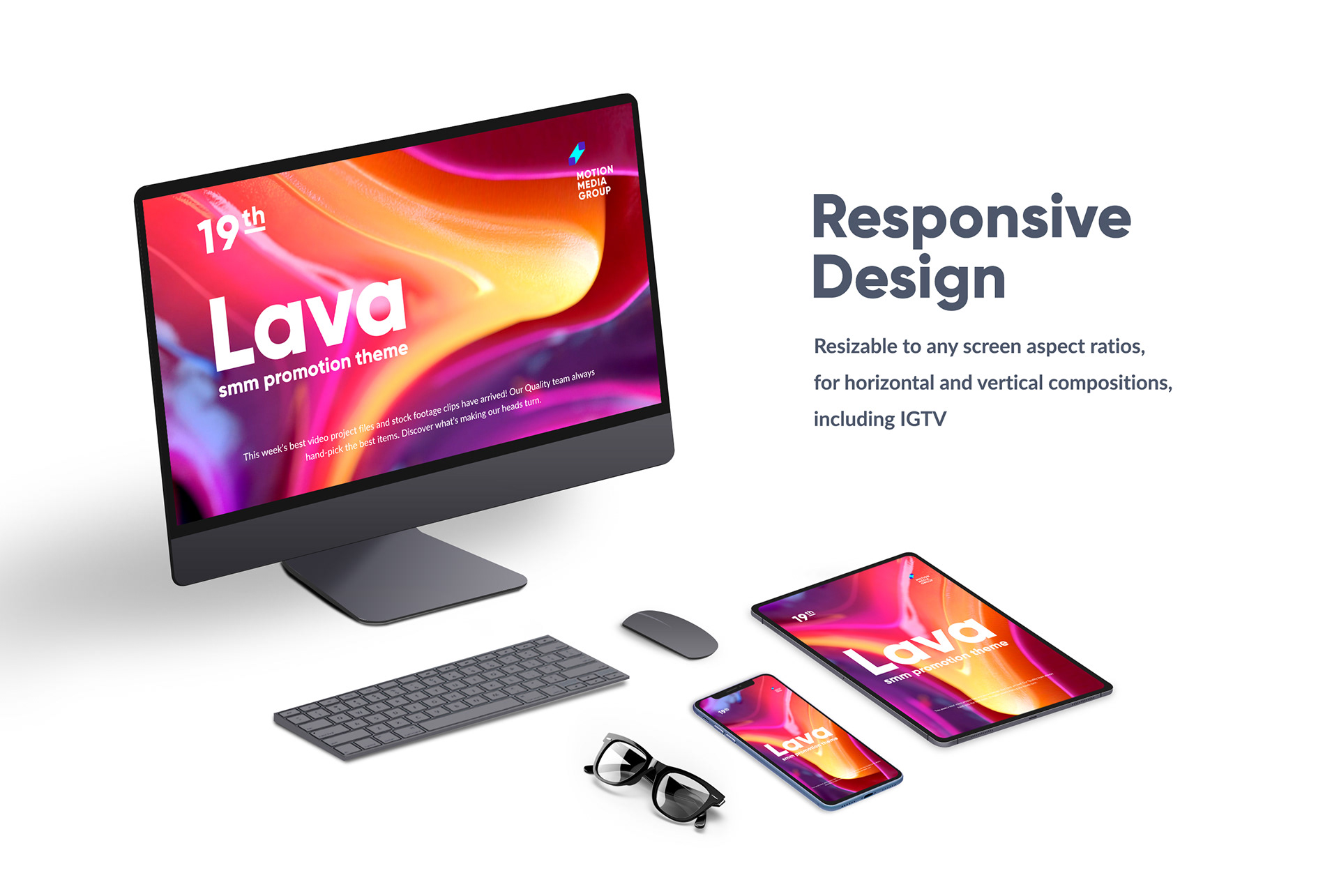 Lava | Social Media Pack - 1