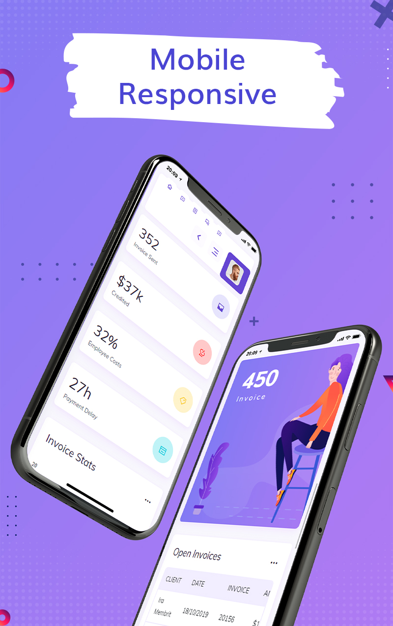 Vito - Vue, Laravel, HTML Admin Dashboard Template - 13