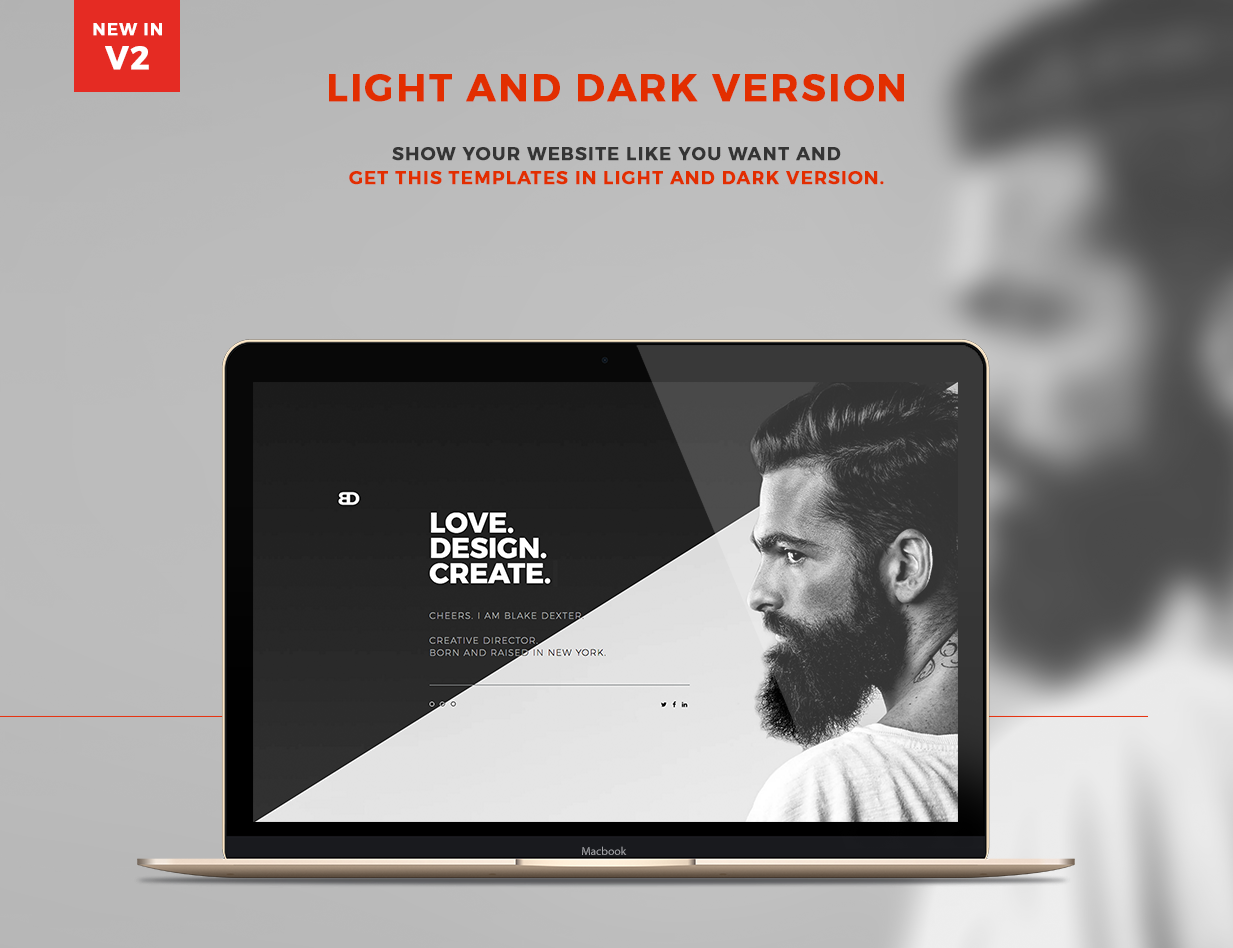 BlakeD - Portfolio & Resume Template - 7