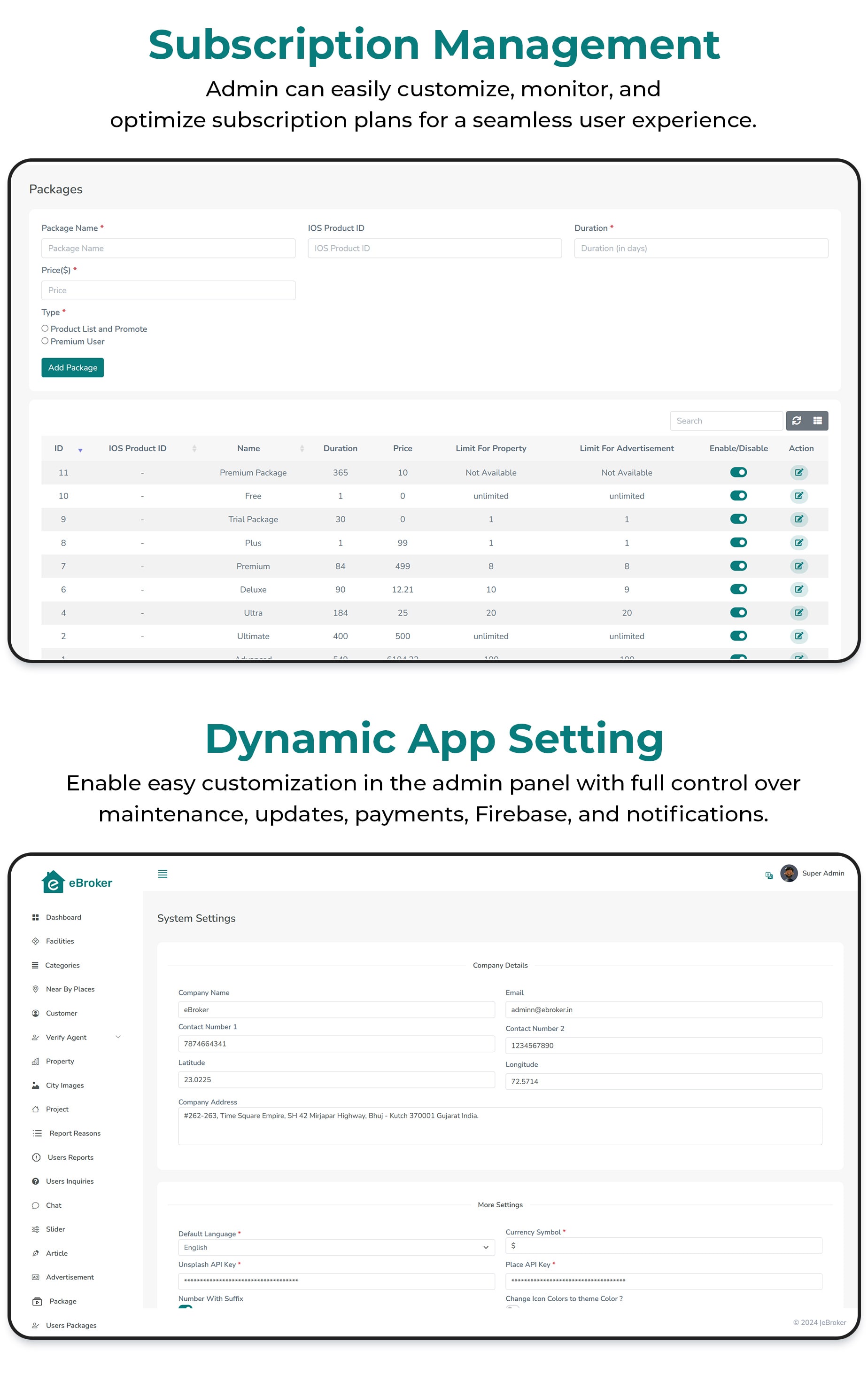 eBroker - Real Estate Property Buy-Rent-Sell Flutter app with Laravel Admin Panel | Web Version - 29