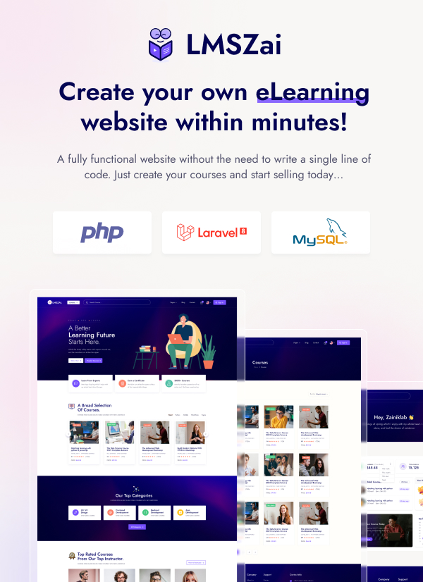 LMSZAI - Learning Management System (Laravel) - 2