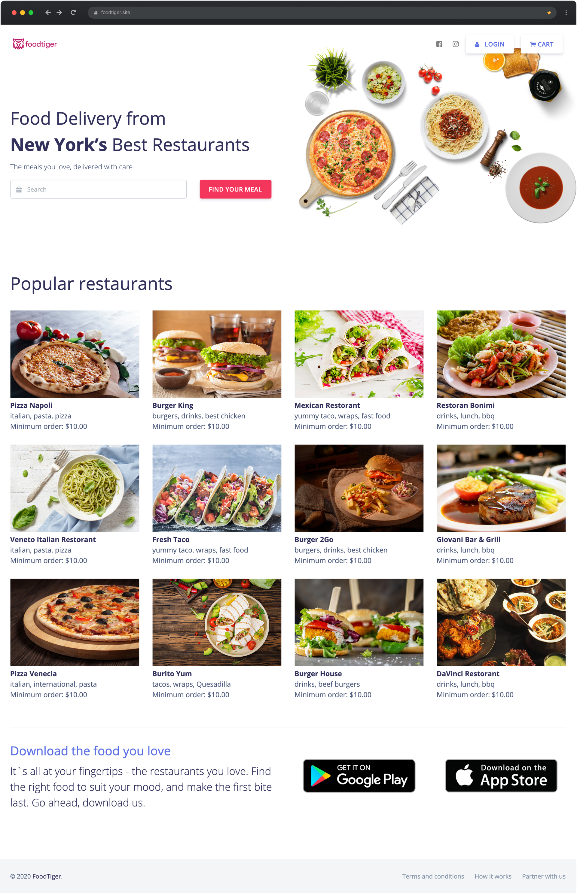 FoodTiger - Food delivery - Multiple Restaurants - 11