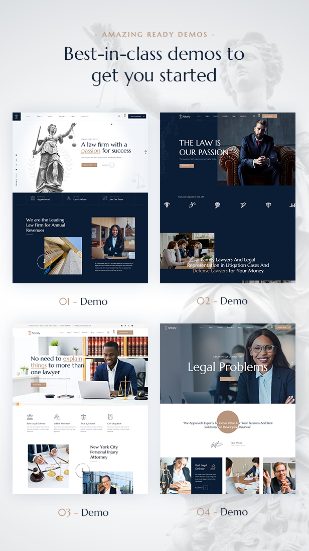 Attorly WordPress Theme