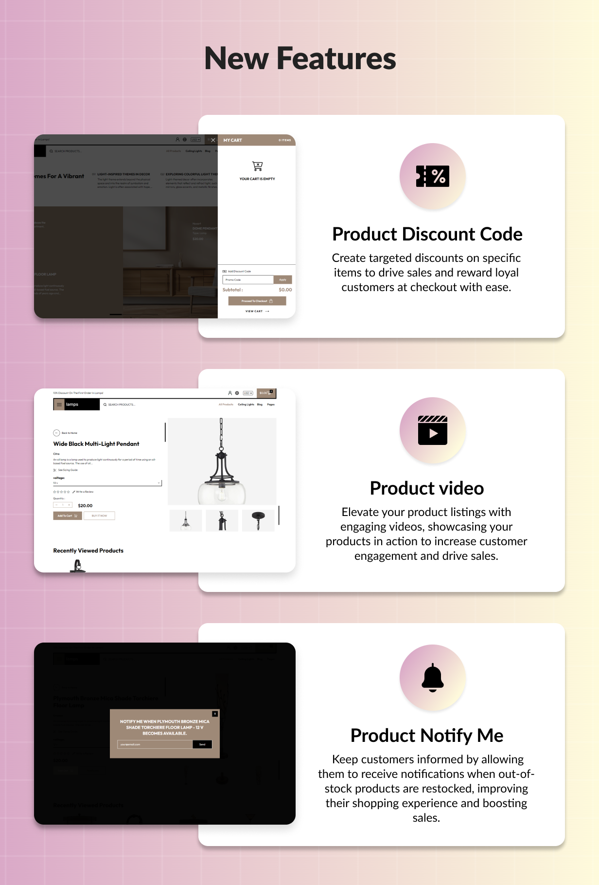 Lamps - Lighting & Interior Lights Shopify 2.0 Theme - 12