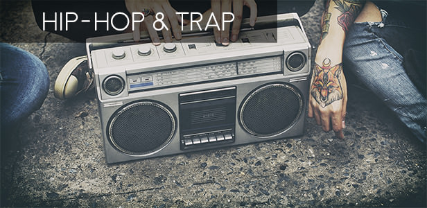 Hip-hop and trap beats collection