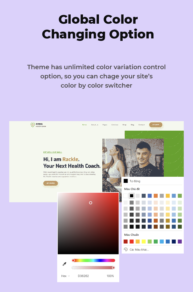 Global Colors Option Available