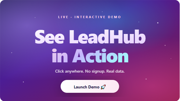 LeadHub - Multi-Tenant SaaS CRM with Lead Pipelines, Forms & Automations - 4