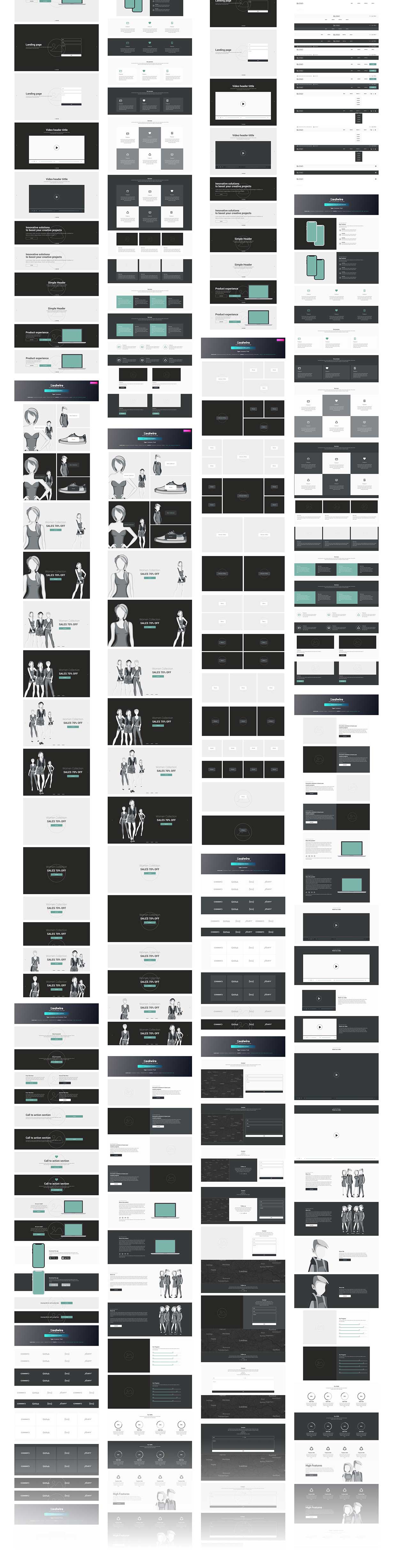 Realwire - Ultimate Wireframe Library Collection - 7