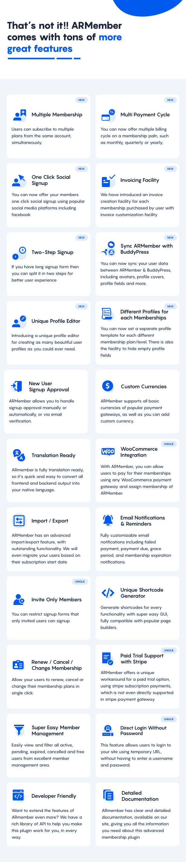 ARMember - WordPress Membership Plugin - 22