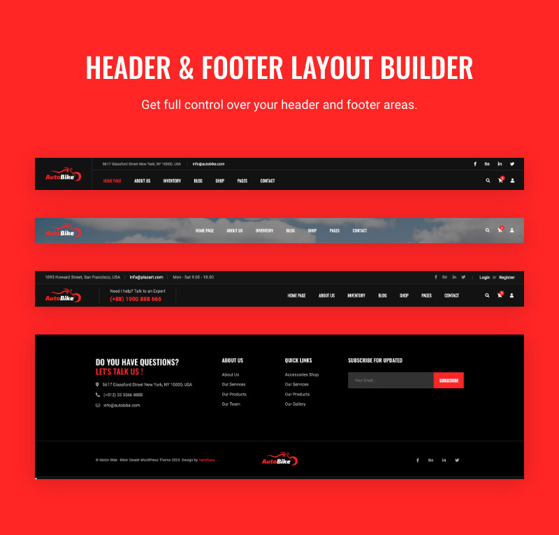 Autobike - Motorcycle Store & Bike Rental Services WordPress Theme - 12