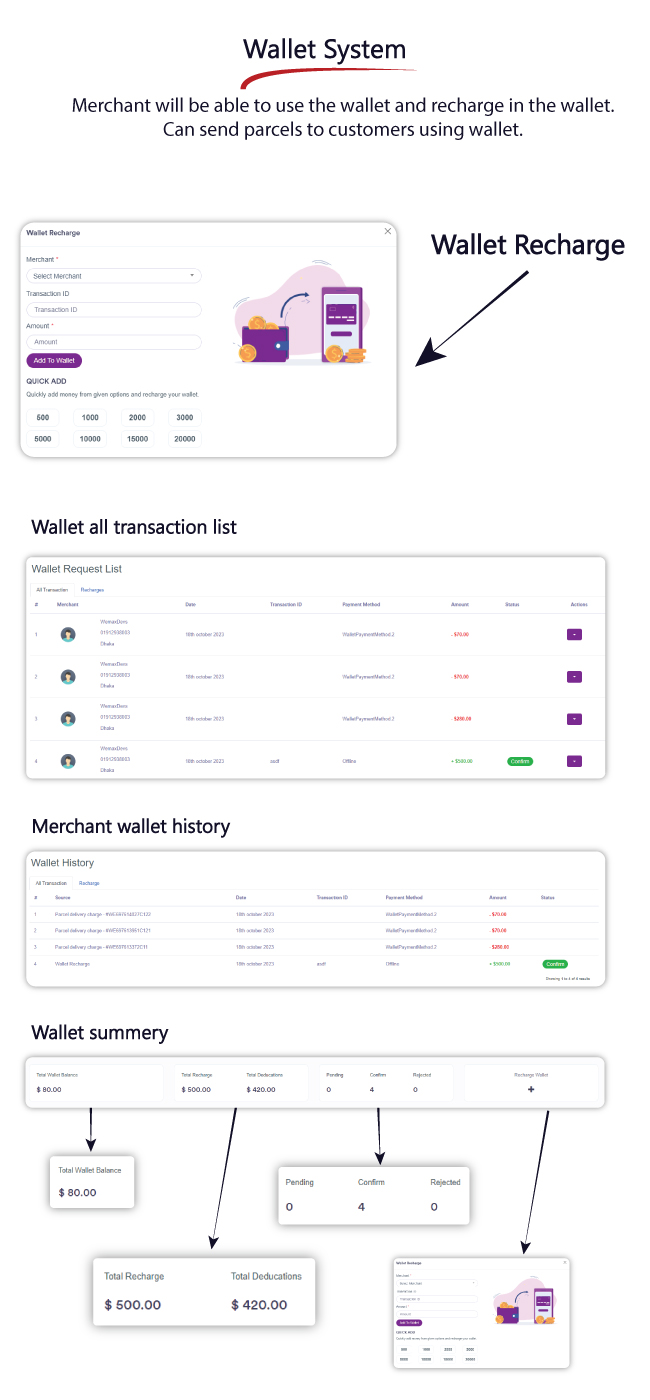 We Courier - Courier and logistics management CMS with Merchant,Delivery app - 14