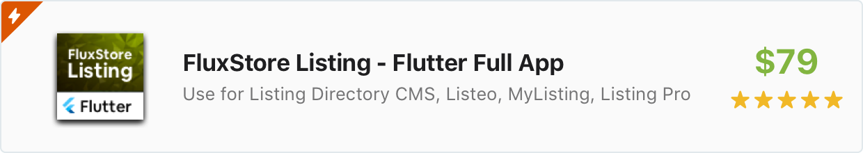 Fluxstore Multi Vendor - Flutter E-commerce Full App - 1