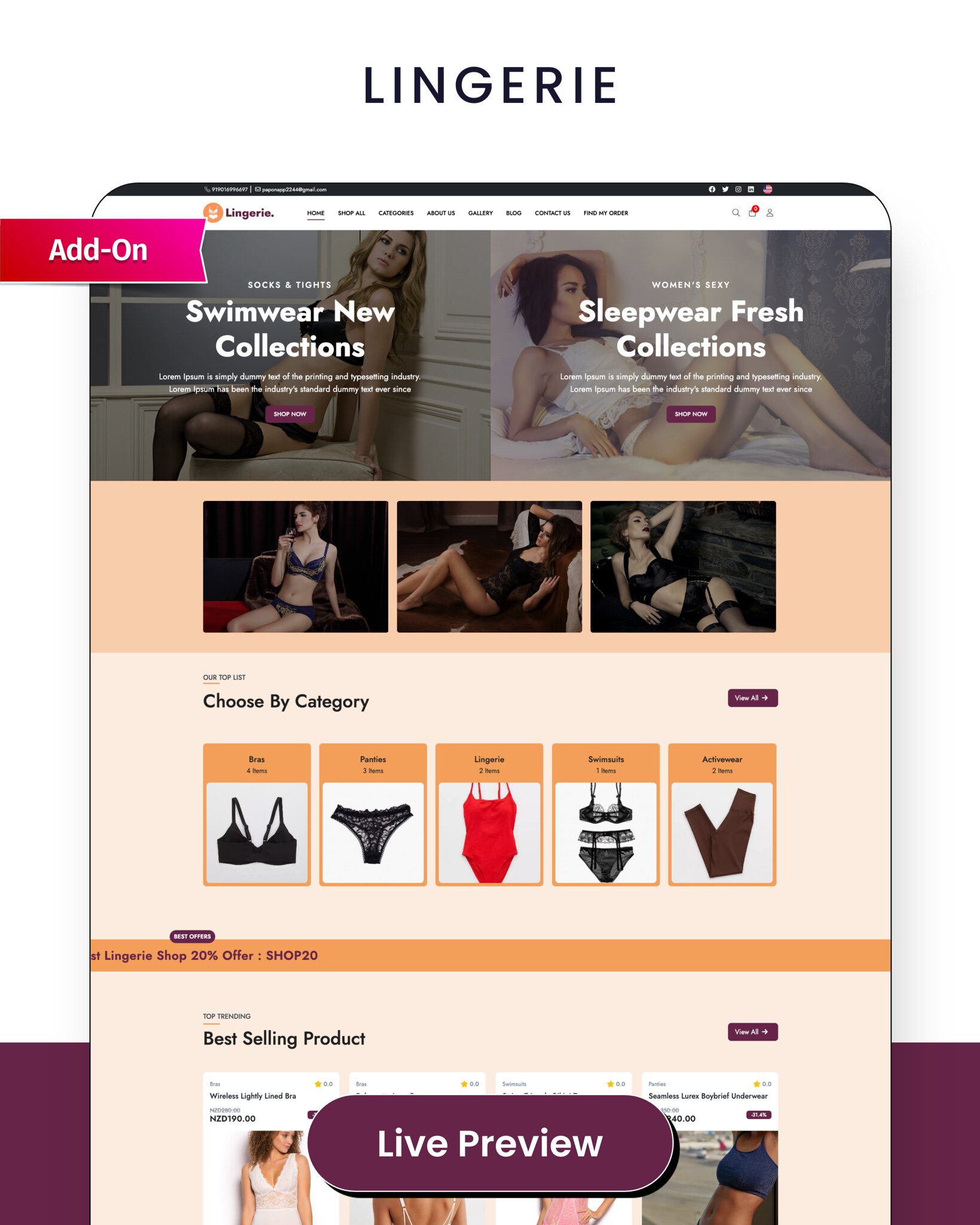 FashionHub SaaS - Multi Vendor SaaS eCommerce Business Website Builder SaaS