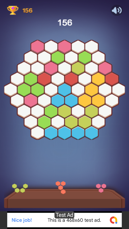 Hexa Tiles - Puzzle Game Android Studio Project with AdMob Ads + Ready to Publish - 3