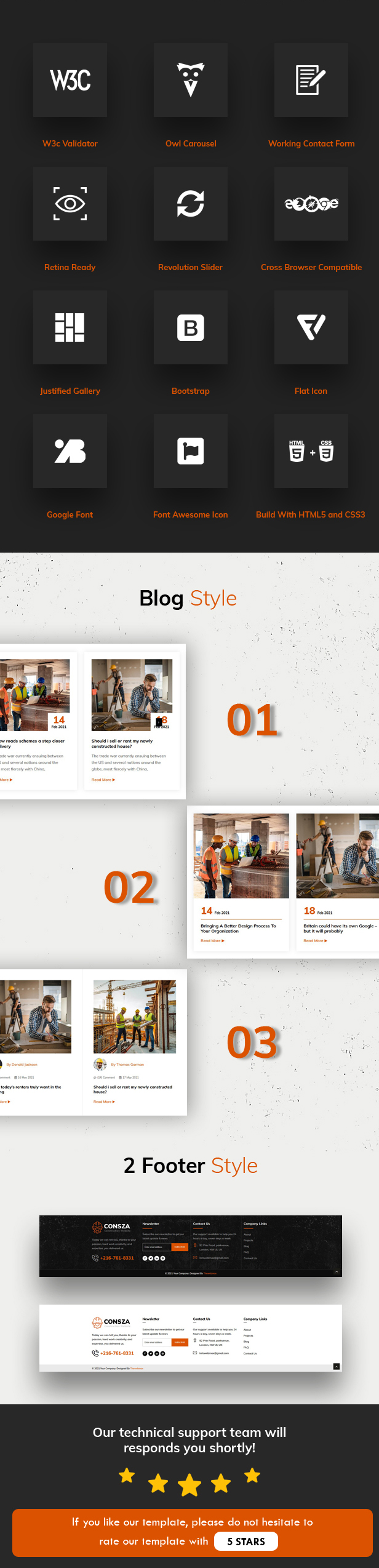 Consza - Construction & Architecture Template - 2