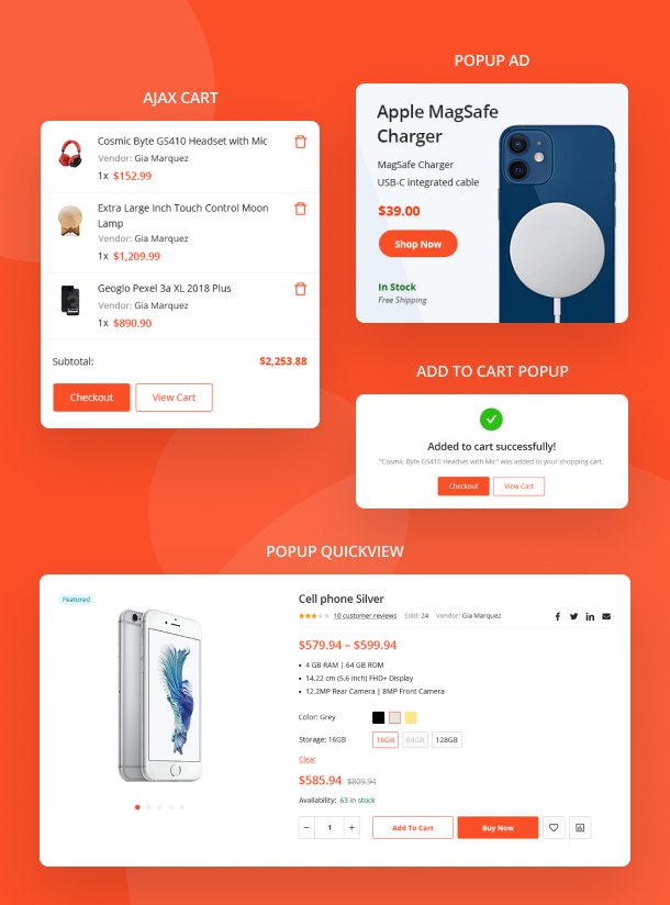 Besa - Elementor Marketplace WooCommerce Theme - 15