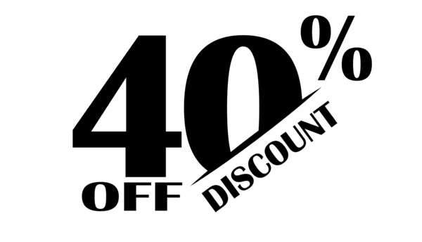 40% discount till May 21, 2025