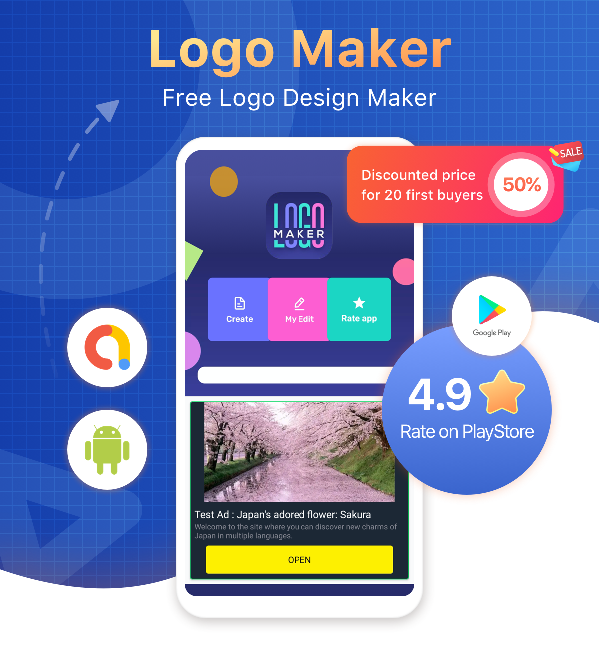 Logo Maker - Graphic Design & Logo Creator - 1