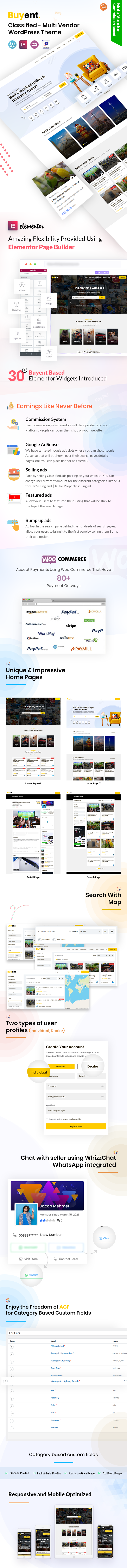 buyent classified and multipurpose theme