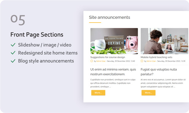 Theme Lambda for Moodle - ten reasons to buy 05