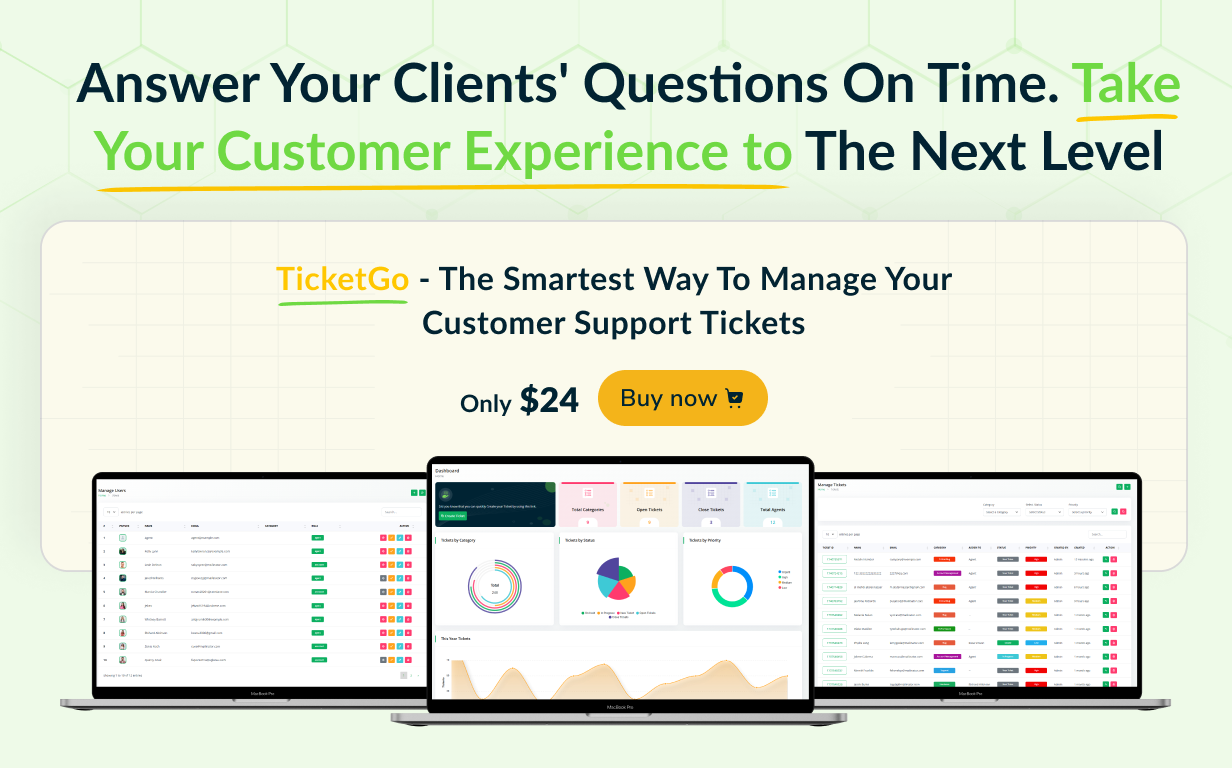TicketGo - Support Ticket System - 12
