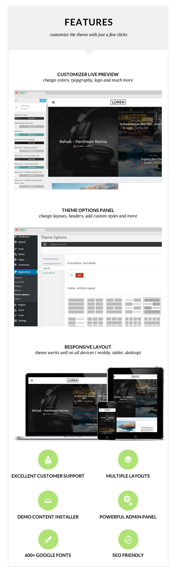 Loren - Responsive WordPress Blog Theme - 2