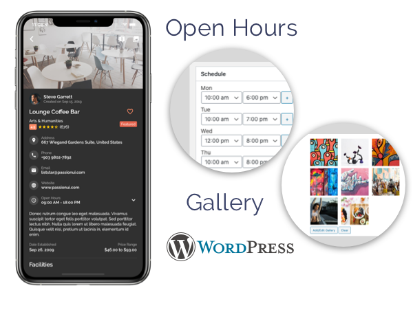 Listar Pro - mobile directory listing app for React Native & Wordpress - 8