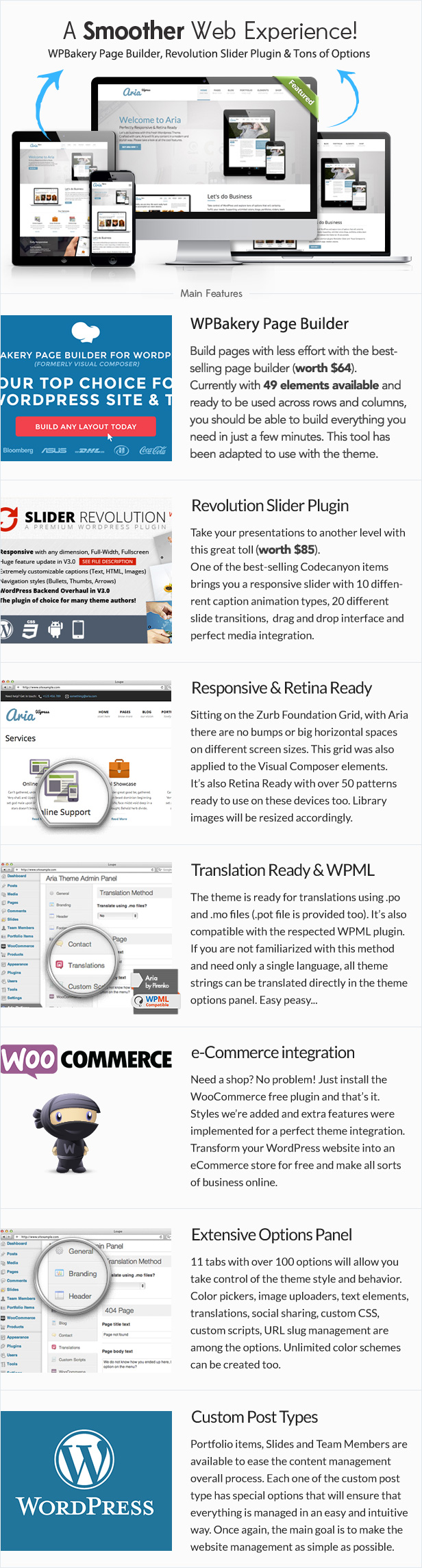 Aria - Pure Business WordPress Theme - 2