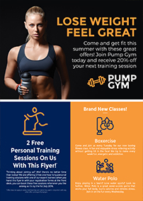 Gym Flyer Template