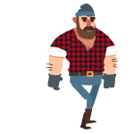 Lumberjack no weapon