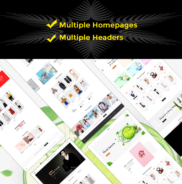 fashion themes 2019 - Multipurpose beautiful hompages