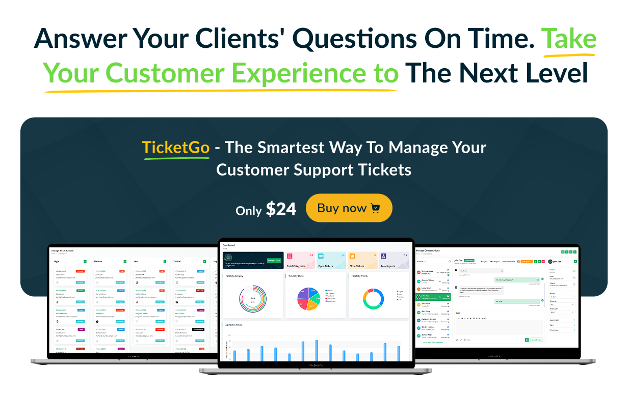 TicketGo - Support Ticket System - 13
