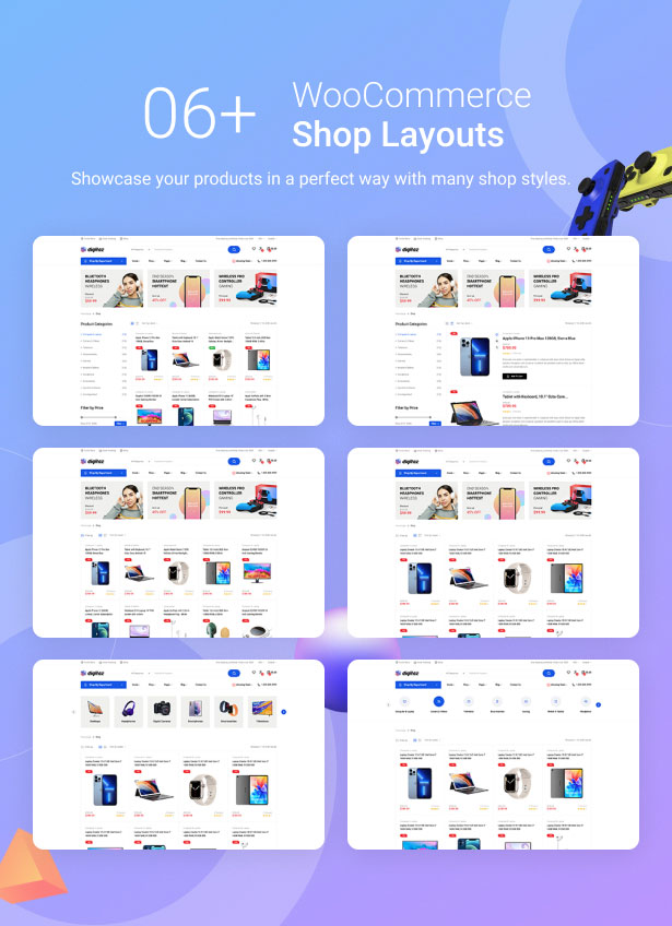 digitaz - electronics store wordpress theme woocommerce shop