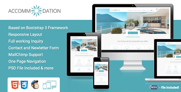 Accommodation Landingpage