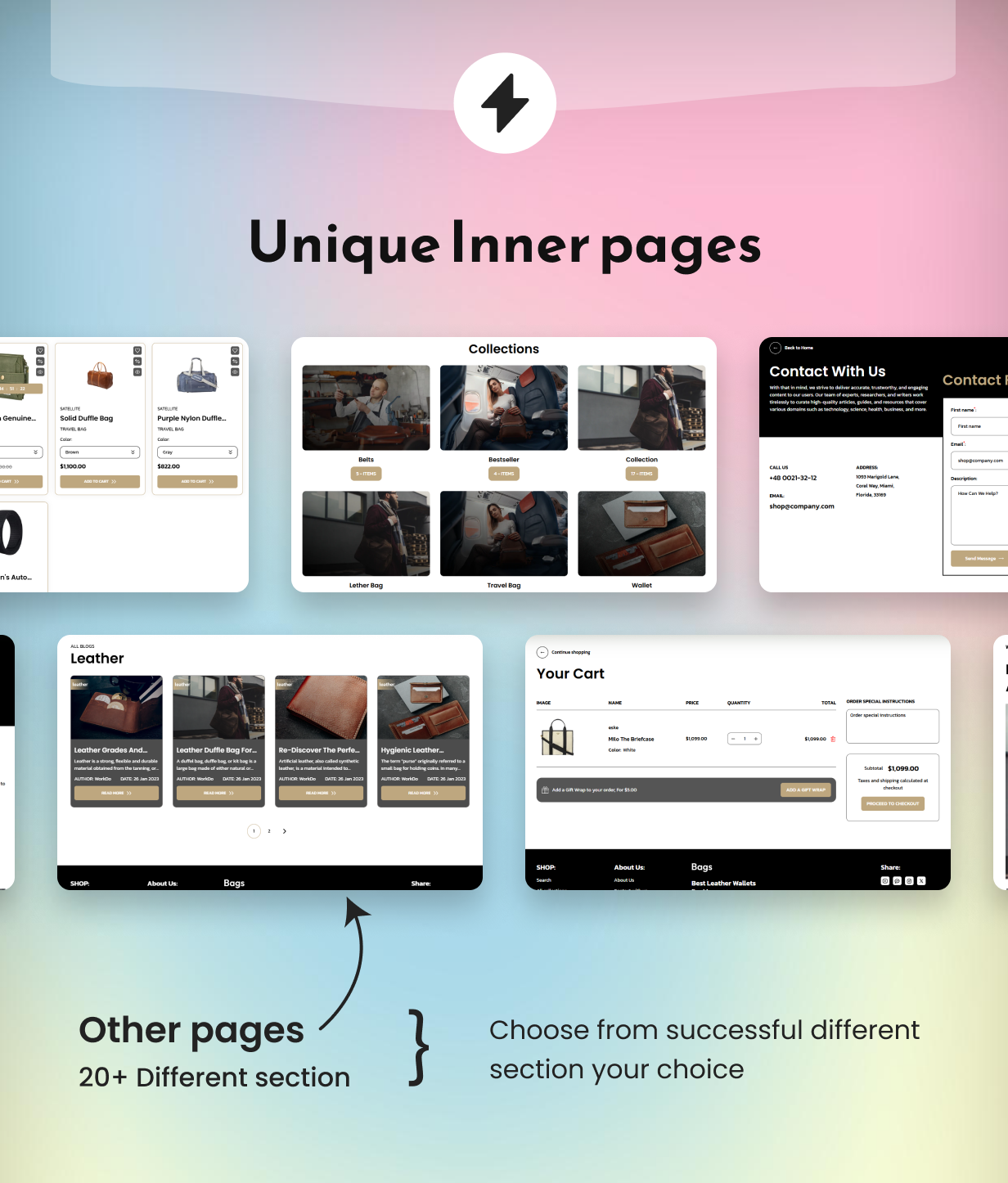Carry All - Bags & Wallets Responsive Shopify 2.0 Theme - 13