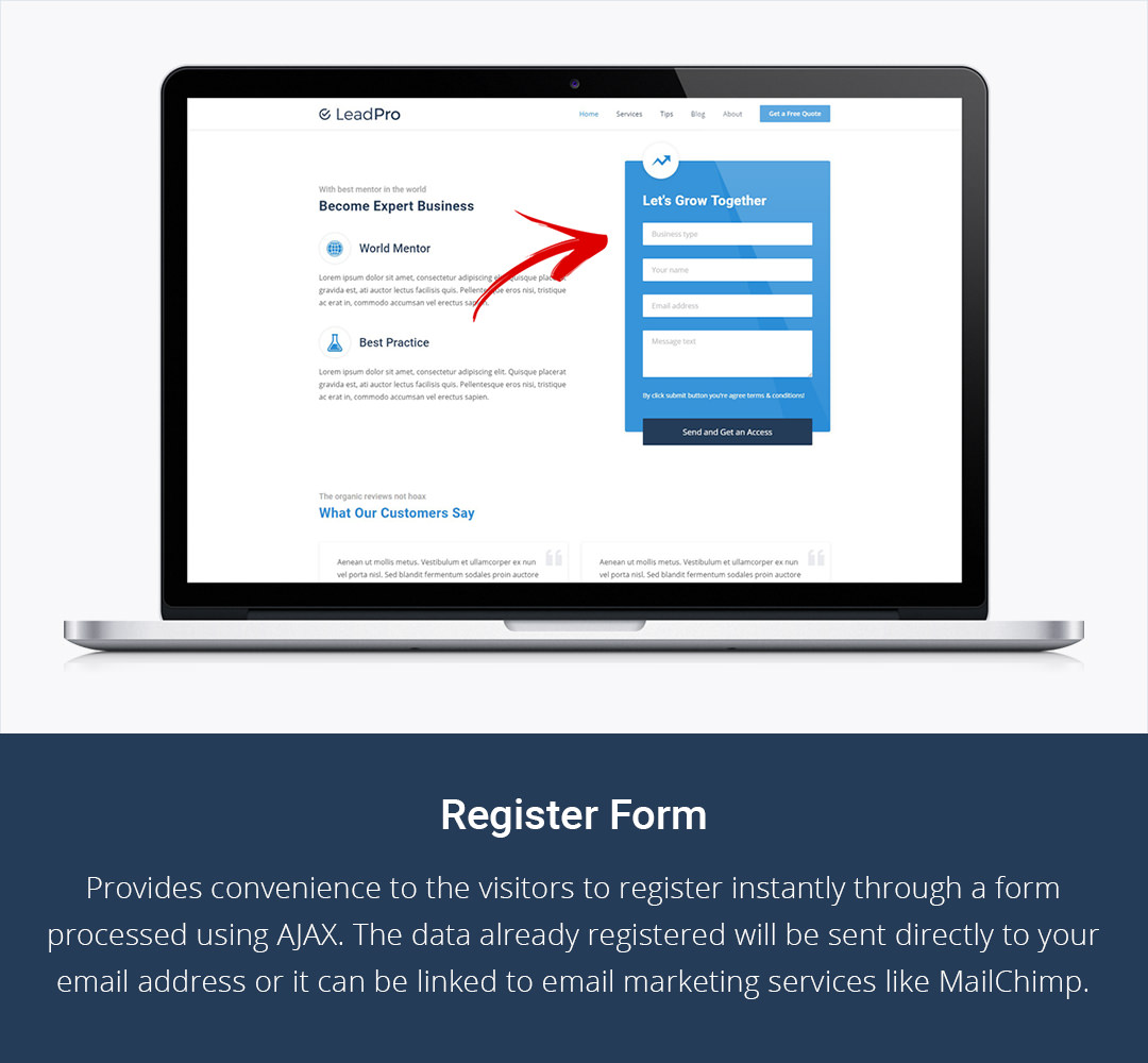 Register Form