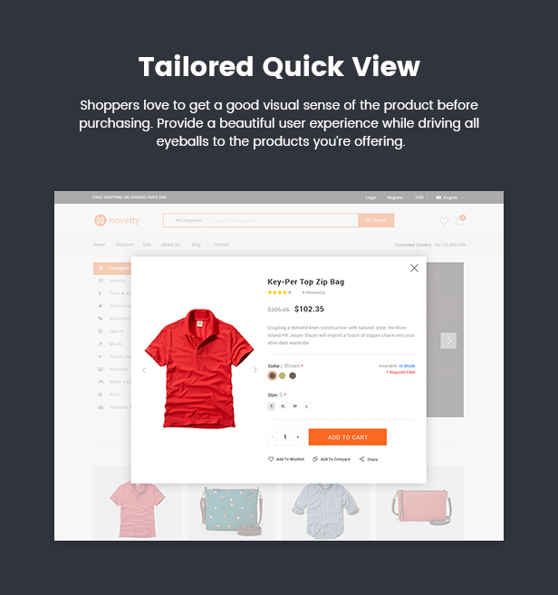 Novetty - Responsive Shopify Theme - 10