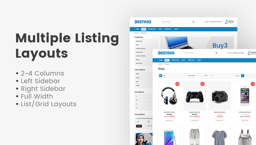 SW Destino - WooCommerce Theme