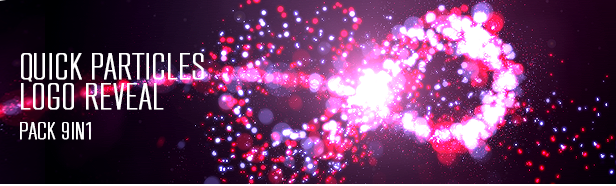 Particle Logo Reveal Pack 6in1 - 4
