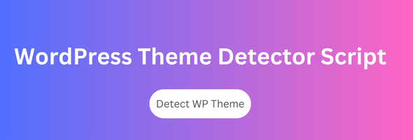 WordPress Theme Detector and Web Hosting Comparison React NextJS script - 1