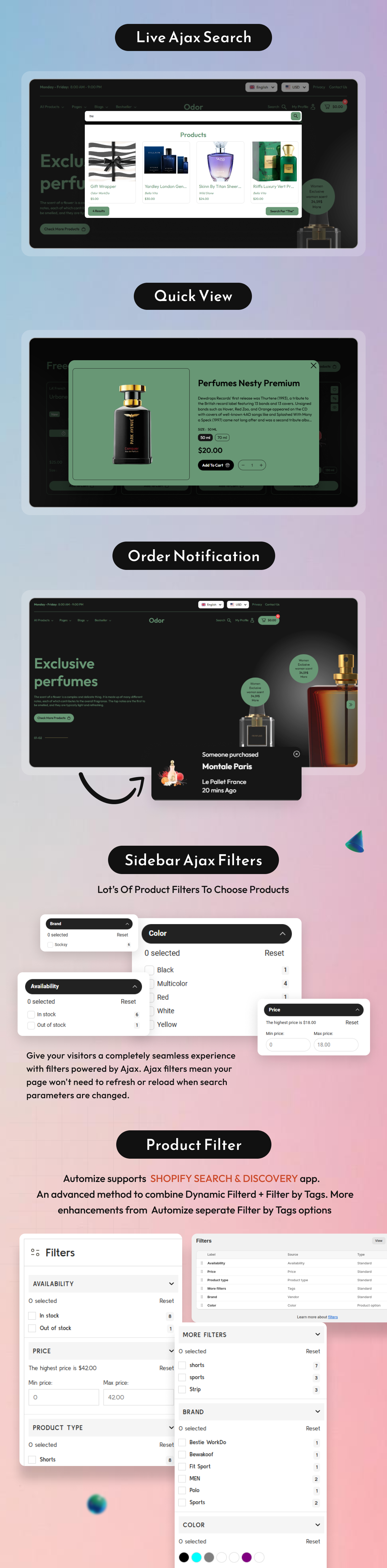Odor - Perfume Store Shopify 2.0 Store - 11