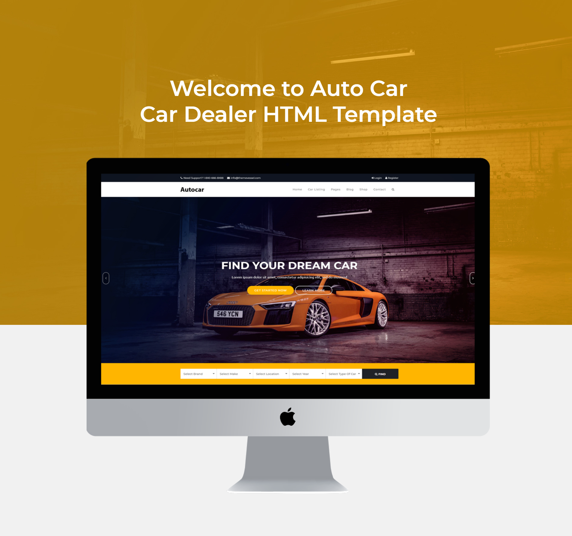Auto Car - Automobile HTML5 Template - 5