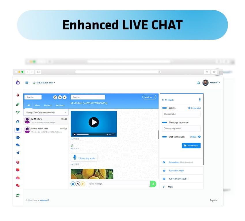 ChatPion: AI Chatbot for Facebook, Instagram, eCommerce, SMS/Email & Social Media Marketing (SaaS) - 13