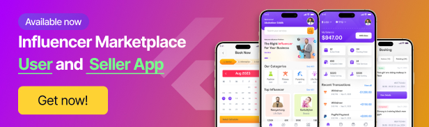 Inflanar - Influencer Marketing Service Selling Platform User and Influencer App