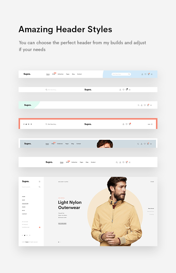 Supro - Minimalist AJAX WooCommerce WordPress Theme - 15