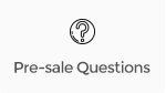 Pre-sale questions